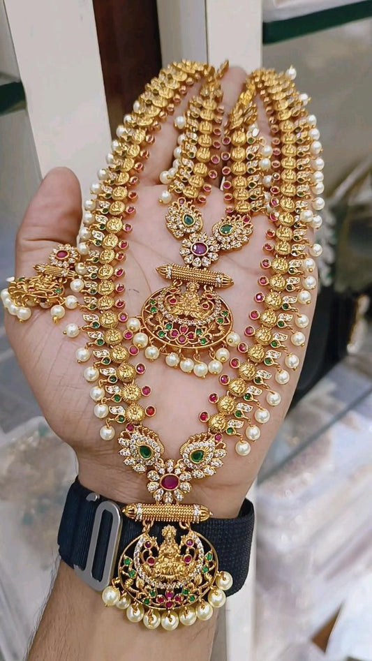 Fullpari Diamond Necklace Set